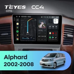 Штатная магнитола Teyes CC4 6/64 Toyota Alphard 1 H10 (2002-2005) F1