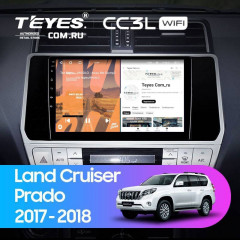 Штатная магнитола Teyes CC3L WiFi 2/32 Toyota Land Cruiser Prado 150 (2017-2021)
