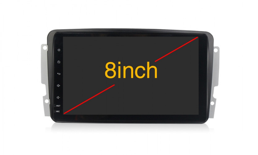 Штатная магнитола Сarmedia MKD-M807-P4N Mercedes G Класс W463 2001-2006