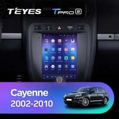 Штатная магнитола Tesla style Teyes TPRO 2 6/128 Porsche Cayenne 1 9PA (2002-2010)