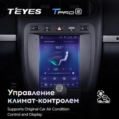 Штатная магнитола Tesla style Teyes TPRO 2 6/128 Porsche Cayenne 1 9PA (2002-2010)