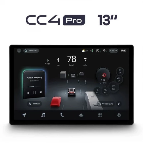 Штатная магнитола Teyes CC4 Pro 8/128 Lada Vesta (2023-2026) F2 Тип-B (13")