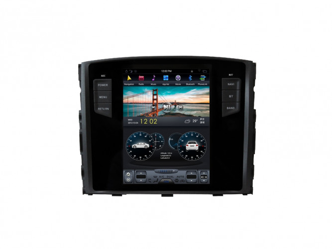 Штатная магнитола Carmedia ZF-1129 Mitsubishi Pajero IV (2006-2015) (V97/V93)