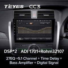 Штатная магнитола Teyes CC3 4/32 Toyota Allion T260 (2007-2020) Правый руль