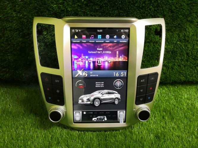 Штатная магнитола Tesla Carmedia ZF-1278W-DSP Lexus RX (300/330/350/400) 2004-2008