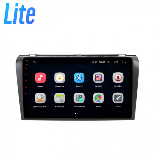 Штатная магнитола Parafar PF161Lite Mazda 3 2004-2009