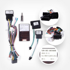 Переходная рамка Mercedes-Benz C-Class 2 S203 CL203 W203 C203 (2000-2004) (7")