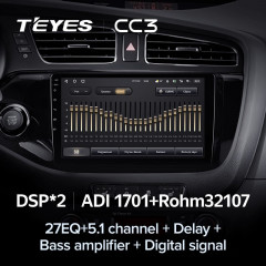 Штатная магнитола Teyes CC3 6/128 Kia Ceed 2 JD (2012-2018)