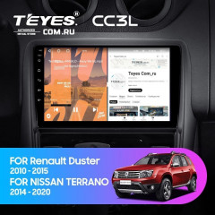 Штатная магнитола Teyes CC3L 4/64 Renault Duster 1 (2010-2015)