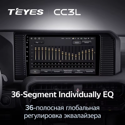 Штатная магнитола Teyes CC3L 4/32 Toyota Land Cruiser Prado J250 2024