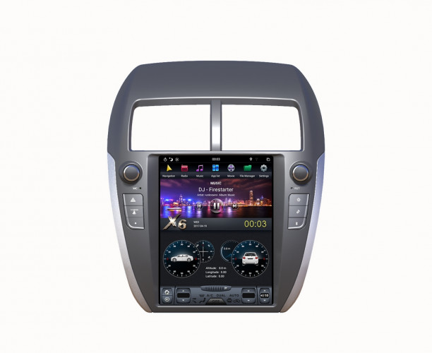 Штатная магнитола Tesla Carmedia ZF-1167 Mitsubishi ASX