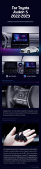 Штатная магнитола Teyes CC3L WiFi 2/32 Toyota Avalon V XX50 (2022-2023)