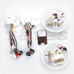 Переходная рамка Lexus RX300 RX330 RX350 RX400H / Toyota harrier (2003-2009) (9")