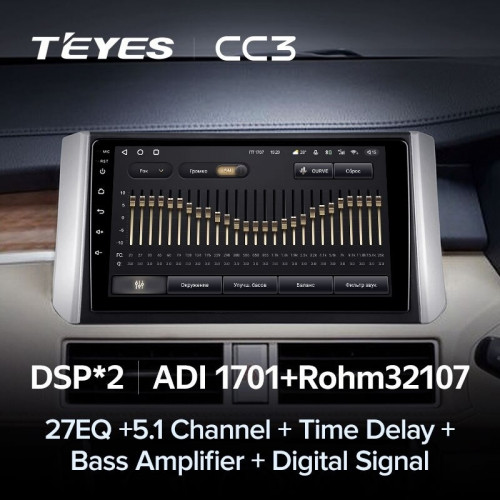 Штатная магнитола Teyes CC3 6/128 Mitsubishi Xpander (2017-2020)