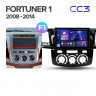 Штатная магнитола Teyes CC3 4/64 Toyota Fortuner (2008-2014) F1