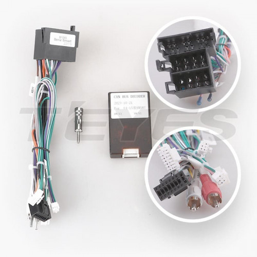 Переходная рамка Mercedes-Benz Smart Fortwo 2 (2010-2015) F2 (9")