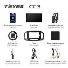 Штатная магнитола Teyes CC3 6/128 Opel Insignia (2009-2013)