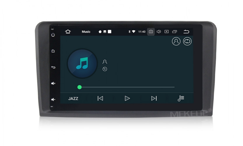 Штатная магнитола Carmedia MKD-M999-P30-8 Mercedes-Benz ML-klasse W164 2005-2011