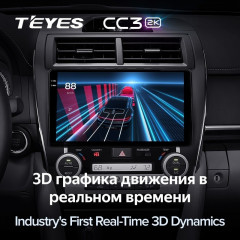 Штатная магнитола Teyes CC3 2K 360 6/128 Toyota Camry 7 XV 50 55 (2012-2014) Америка