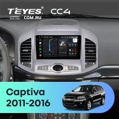 Штатная магнитола Teyes CC4 6/64 Chevrolet Captiva 1 C140 (2011-2016) F2