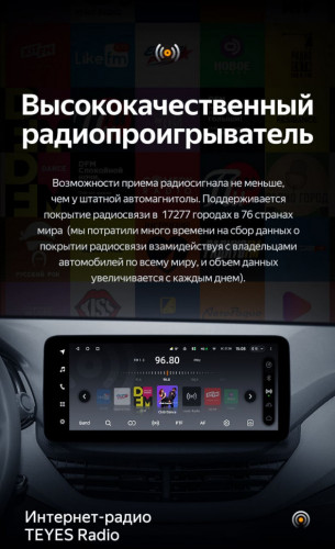 Штатная магнитола Teyes LUX ONE 6/128 Chevrolet Cavalier (2020-2022)