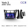 Штатная магнитола Teyes CC3L 4/64 Toyota Yaris 2 XP90 (2005-2012) F2