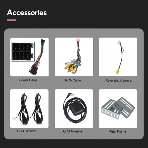 Универсальная магнитола Carmedia MKD-1200-P6 2Din Universal