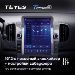 Штатная магнитола Tesla style Teyes TPRO 2 6/128 Kia Cerato 2 TD (2008-2013) F2