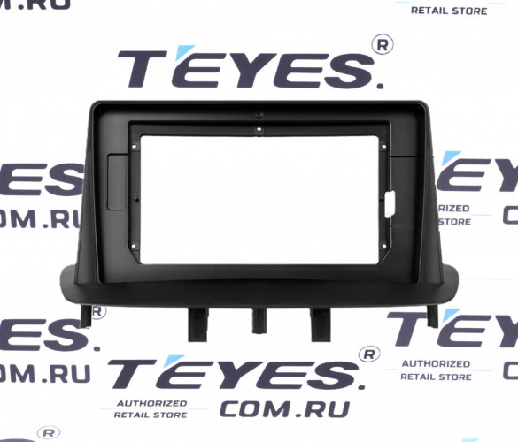 Переходная рамка Renault Megane 3 (2008-2014) (9")