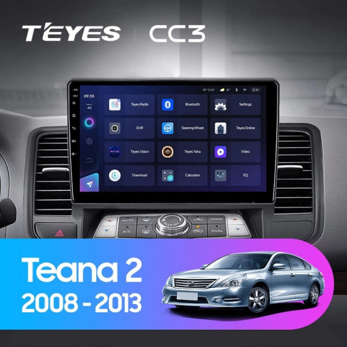 Штатная магнитола Teyes CC3 6/128 Nissan Teana J32 (2008-2013) Тип-B