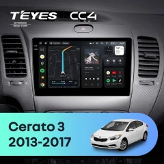 Штатная магнитола Teyes CC4 8/128 Kia Cerato 3 YD (2013-2017) F3