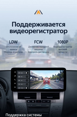 Штатная магнитола Teyes LUX ONE 4/32 Lexus RX300 RX330 RX350 RX400H (2003-2009) Тип-B