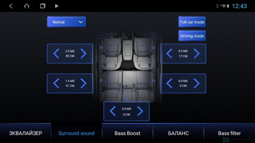 Штатная магнитола Parafar PF898FHD Dodge