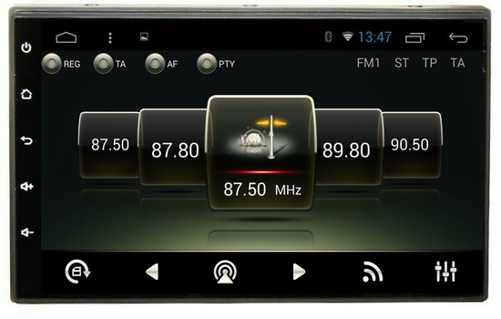 Штатная магнитола Carmedia U9-6502-T8 Nissan Tiida (2004-2014)