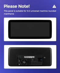 Переходная рамка Audi Q5 2 FY (2017-2024) (12,3")