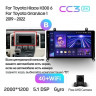 Штатная магнитола Teyes CC3 2K 6/128 Toyota Hiace H300 VI (2019-2022) Тип-B