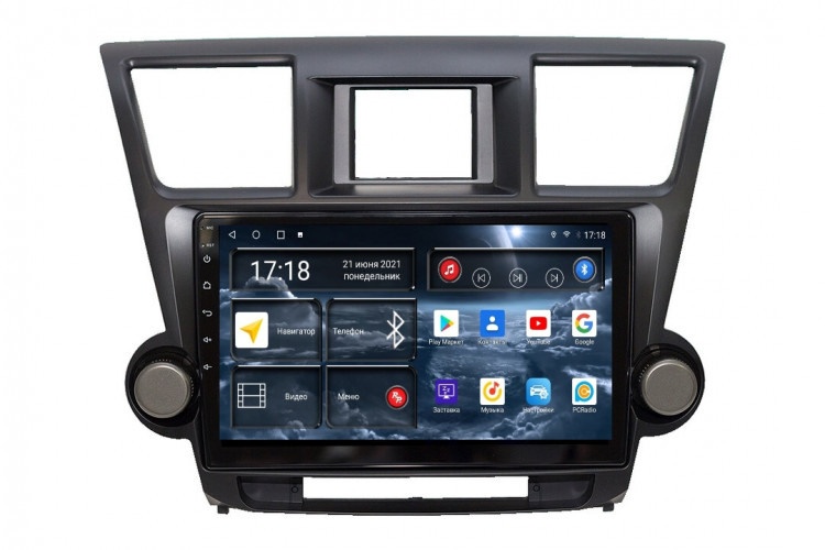 Штатная магнитола Redpower 71035 Toyota Highlander 2-поколение XU40 (08.2010-12.2013)