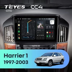 Штатная магнитола Teyes CC4 6/64 Toyota Harrier 1 (XU10) (1997-2003) F1