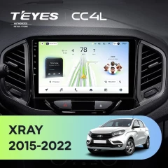 Штатная магнитола Teyes CC4L 4/64 Lada Xray (2015-2022)