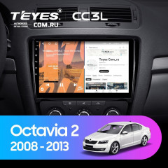 Штатная магнитола Teyes CC3L 4/32 Skoda Octavia 2 A5 (2008-2013)