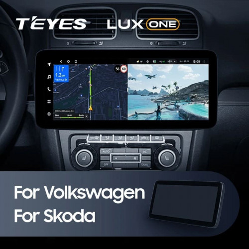 Штатная магнитола Teyes LUX ONE 4/32 Volkswagen Sharan (2010-2015)