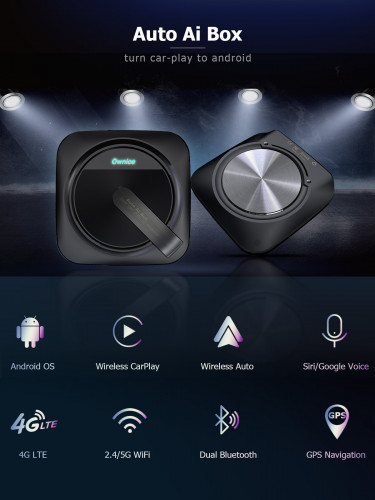 Мультимедийный блок Carmedia OL-AI-A5HS на Android и Carplay