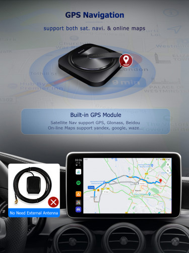 Мультимедийный блок Carmedia OL-AI-A5HS на Android и Carplay