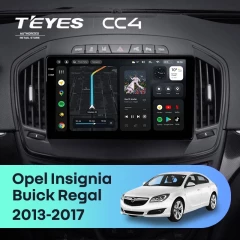 Штатная магнитола Teyes CC4 8/128 Opel Insignia (2013-2017) Тип-B
