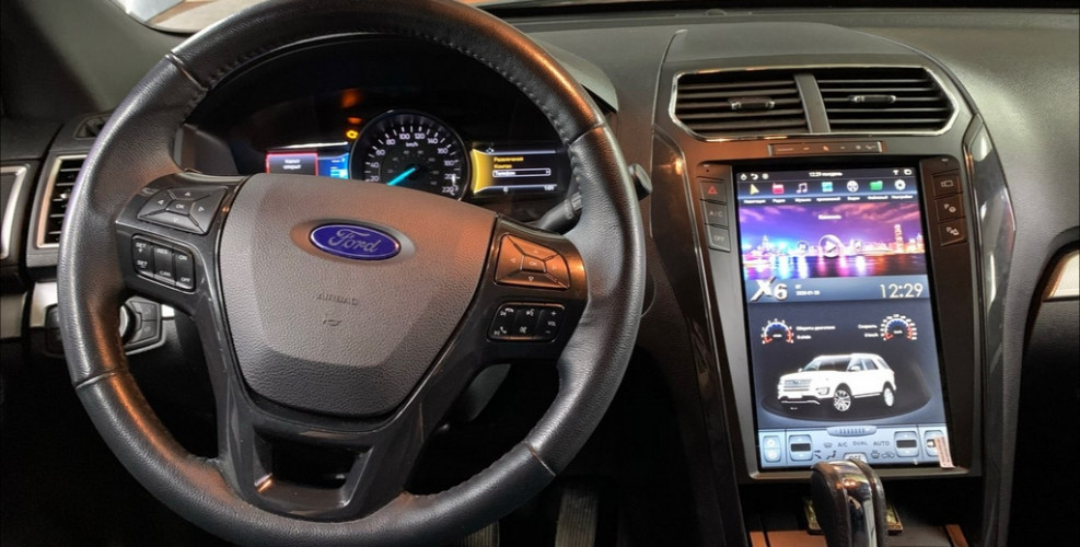 Штатная магнитола Tesla Carmedia ZF-1263-S3 Ford Explorer 2017+ c sync 3