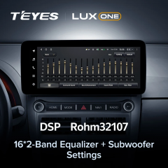 Штатная магнитола Teyes LUX ONE 4/32 Toyota Corolla 10 E140 E150 (2006-2013)