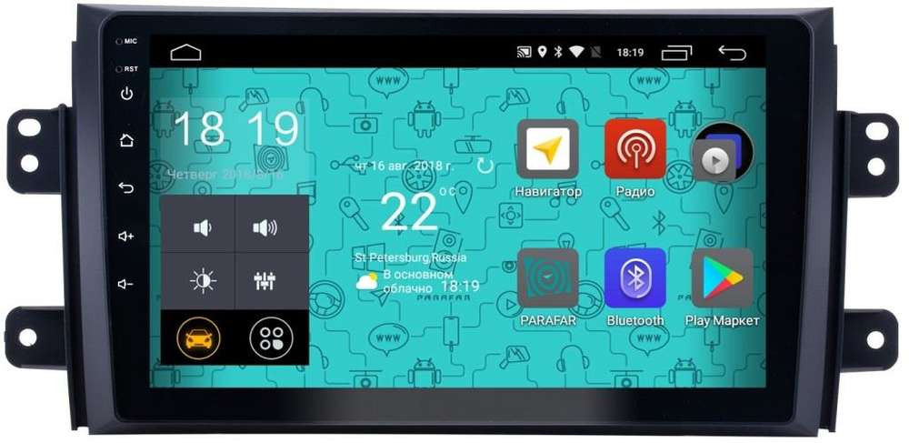 Штатная магнитола Parafar PF124Lite Suzuki SX-4 (2006-2015)