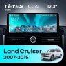 Штатная магнитола Teyes CC4 12.3" 6/64 Toyota Land Cruiser 200 (2007-2015) Тип-D