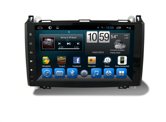 Штатная магнитола Carmedia KR-9030-T8 Mercedes-Benz A-klasse 2004-2012 W169