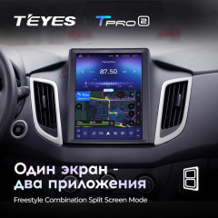 Штатная магнитола Tesla style Teyes TPRO 2 4/64 Hyundai Creta (2015-2019)